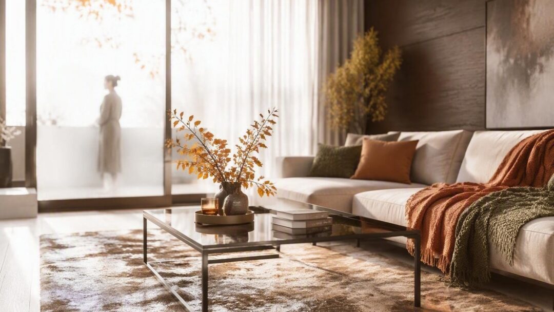 Design d'interni autunnale: materiali, colori e soluzioni innovative per la tua casa
