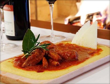 Coupon sconti per menu polenta 4 stagioni