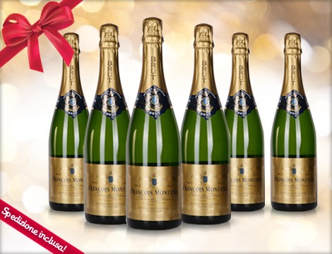 Coupon sconti per 6 bottiglie di champagne