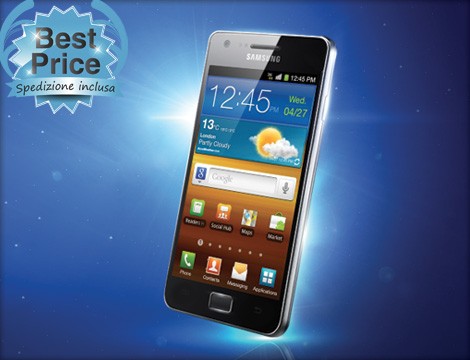 Codice coupon per smartphone Galaxy S II Black