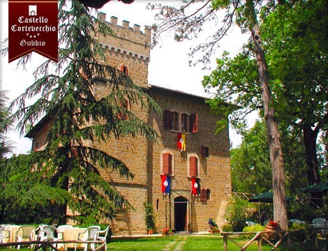 Coupon sconti per una notte per due persone a Gubbio in un castello
