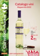 Catalogo vini – risparmio DOC con Carrefour