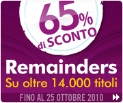 Offerta libri Bol – remainders scontati fino al 65%