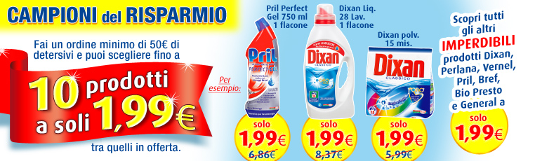 Promozione Campioni del Risparmio di Casa Henkel
