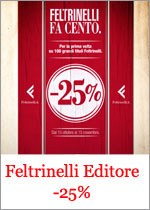 Sconto 25% su 100 grandi titoli Feltrinelli