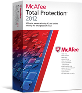 Sconto 50% per McAfee Total Protection 2012