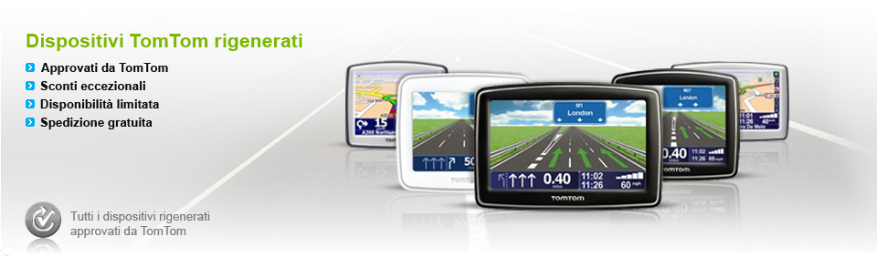 Prodotti ricondizionati TomTom