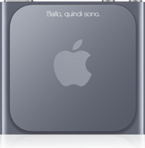 iPod Touch con incisione personalizzata
