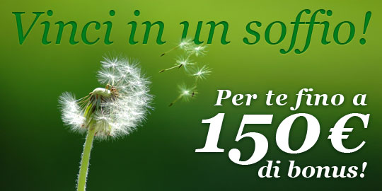 Codice bonus fino a 150€ gratta e vinci Matchpoint