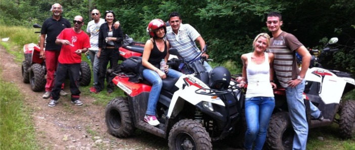 Sconti online per escursione in quad al Lago Maggiore