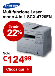 Stampante Laser Mono Samsung in offerta da Viking