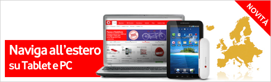 Novità Vodafone Passport Internet