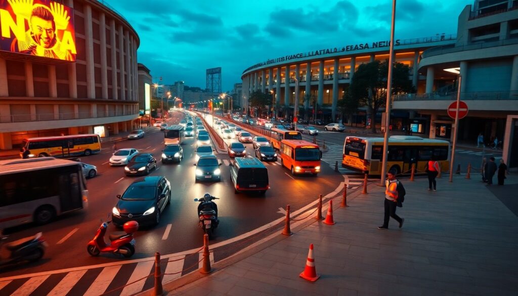 Come gli eventi sportivi influenzano il traffico di Palermo e cosa fare