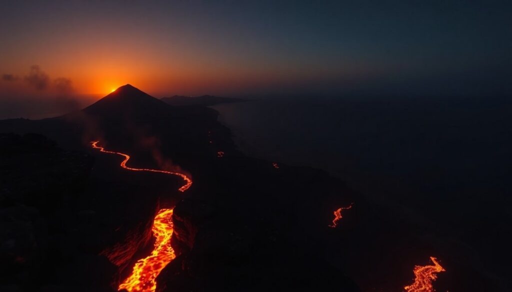 Stromboli: attività effusiva dal cratere Nord lungo la Sciara del Fuoco