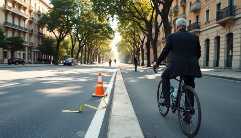 Critiche del consigliere Giaconia sulle nuove piste ciclabili in viale Michelangelo