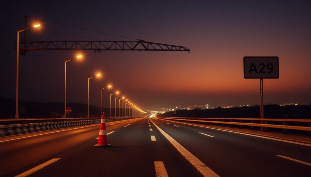 Interventi notturni sull’autostrada A29: limitazioni tra Partinico e Terrasini