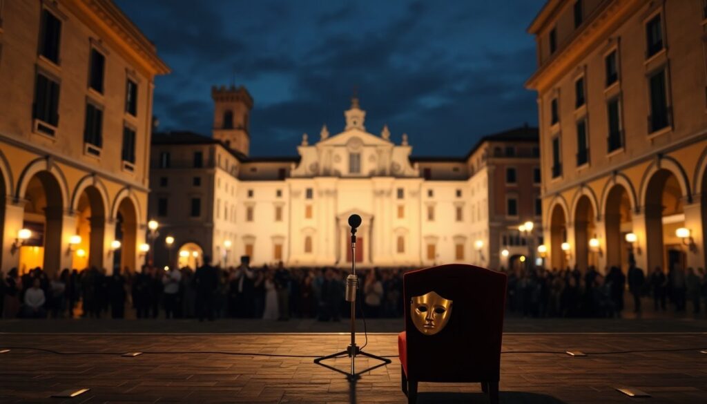 Concerto misterioso a Monreale: il Cantante Mascherato in piazza Guglielmo II