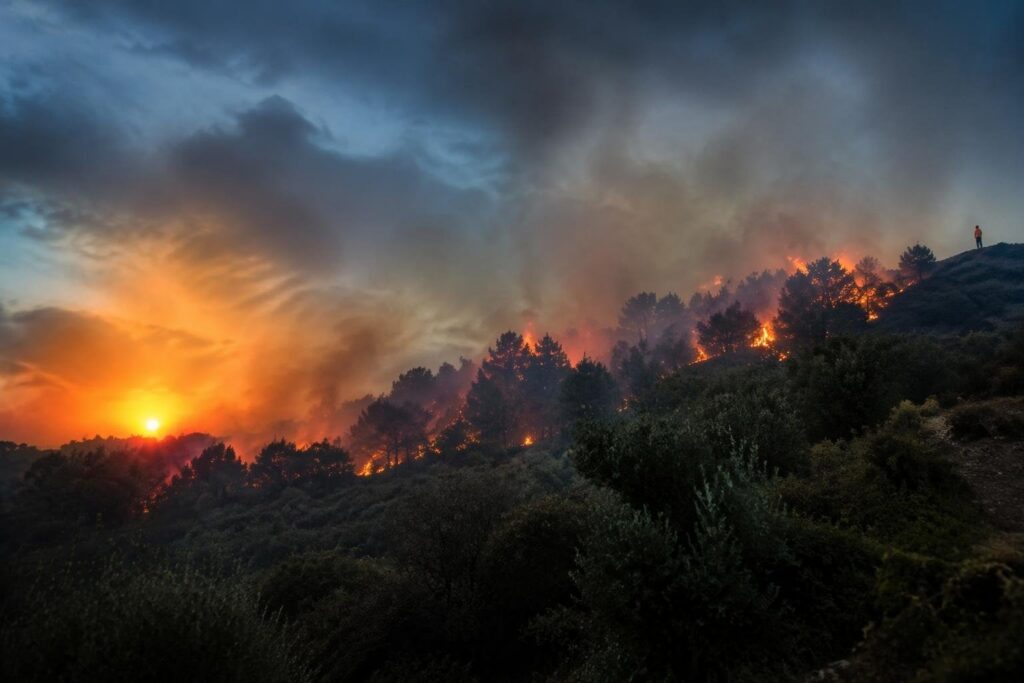 Incendi in Sicilia: l’allarme si estende tra Torretta, Carini e Montagna Grande