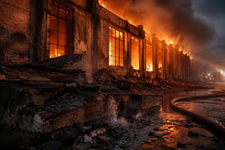 Incendio a Termini Imerese: danni ingenti e monitoraggio ambientale