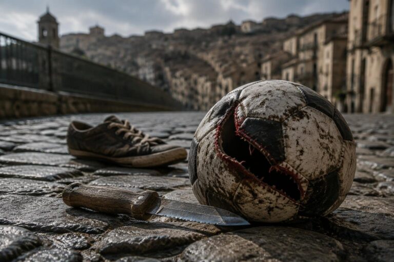 Incidente a Randazzo: anziano denuncia per porto di coltello dopo aver bucato il pallone