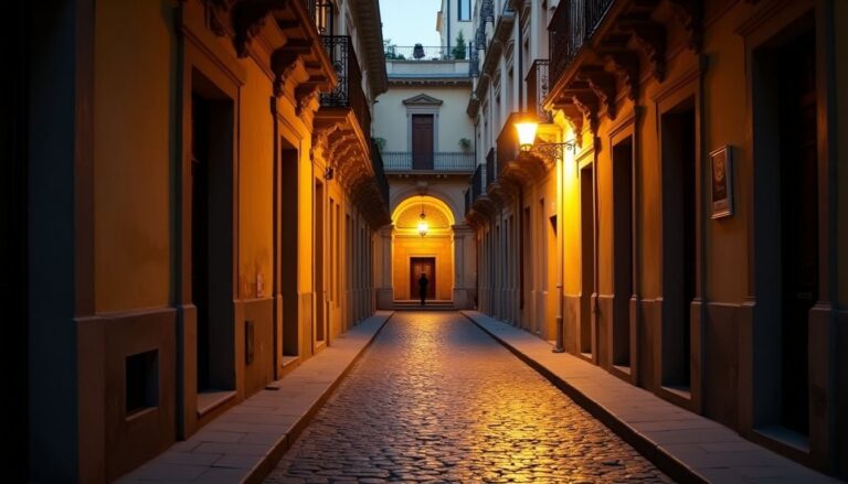 Itinerario serale a Palermo tra mercati, oratori e cortili
