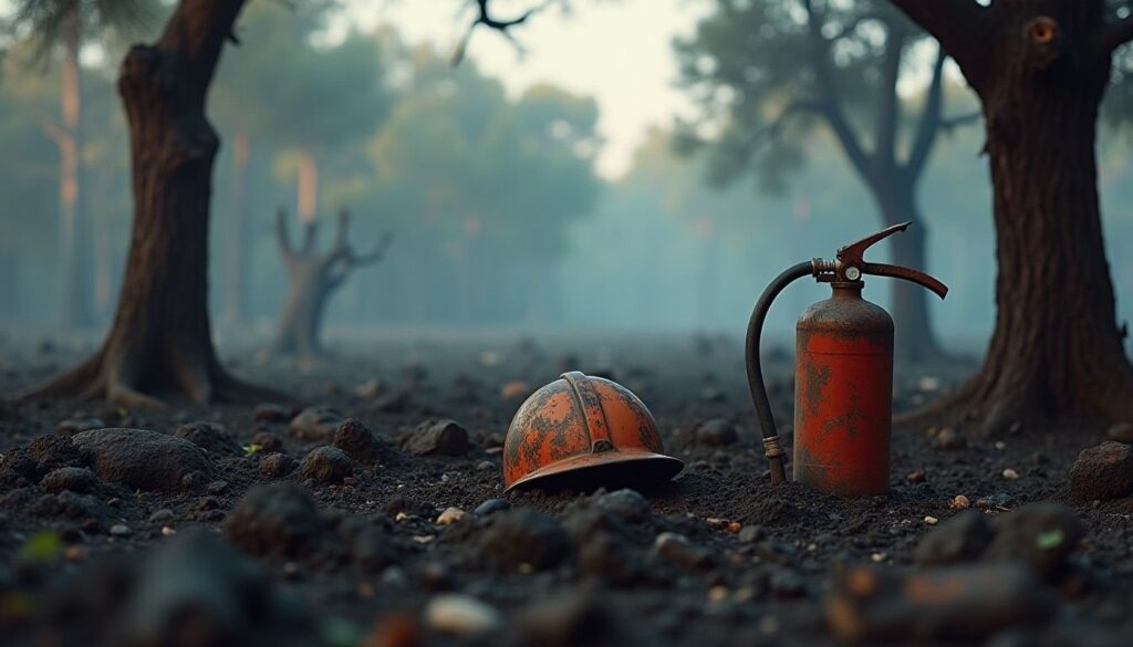 Pioppo in fiamme: vigili del fuoco e forestale in azione contro il rogo