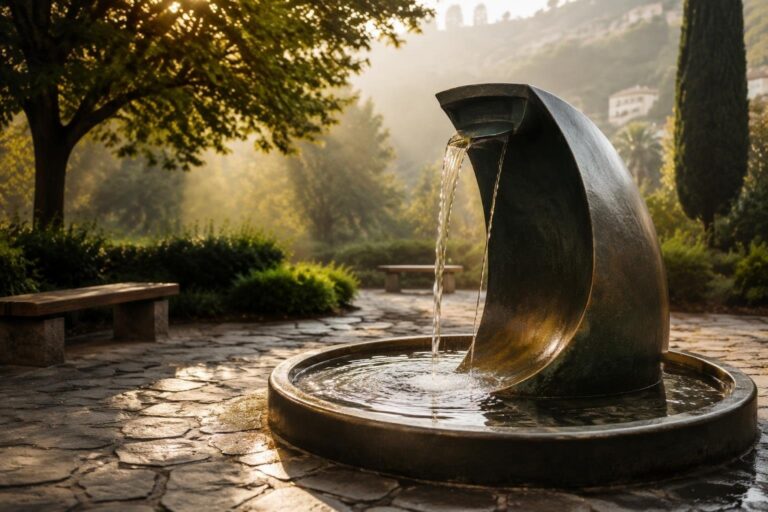 Riqualificazione piazza di Aquino a Monreale: fontana scenografica e nuove aree verdi