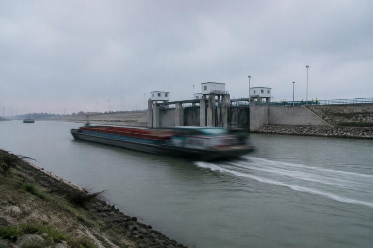 Prove di navigazione sul canale Pinglu: verso l’apertura prevista per settembre