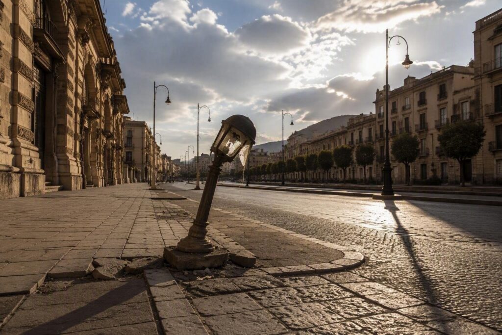 Pubblica illuminazione a rischio: 301 punti luce danneggiati a Palermo