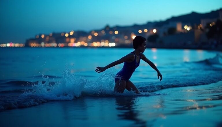 SwimShader: il costume che stupisce in spiaggia con il suo effetto cromatico dinamico