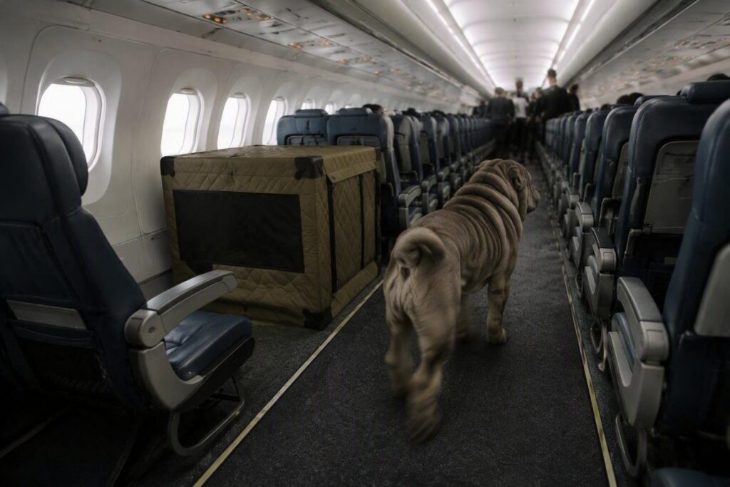 Viaggiare in aereo con cani grandi: la nuova frontiera di Ita Airways