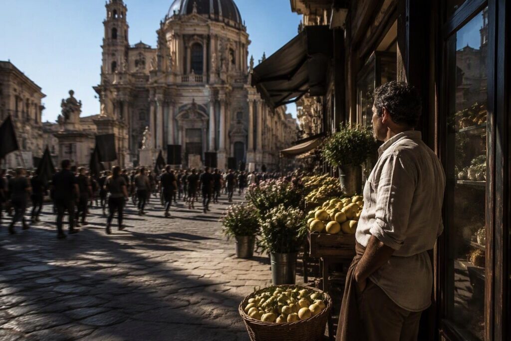 Arcivescovo Lorefice spinge per un unico rito, la protesta dei negozianti si intensifica