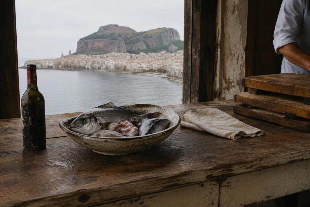 Cesare Moceo: dalla cucina di ‘Da Nino’ alla poesia per Cefalù