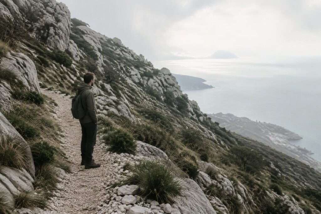 Monte Pellegrino a piedi: i migliori sentieri con difficoltà, tempi e viste