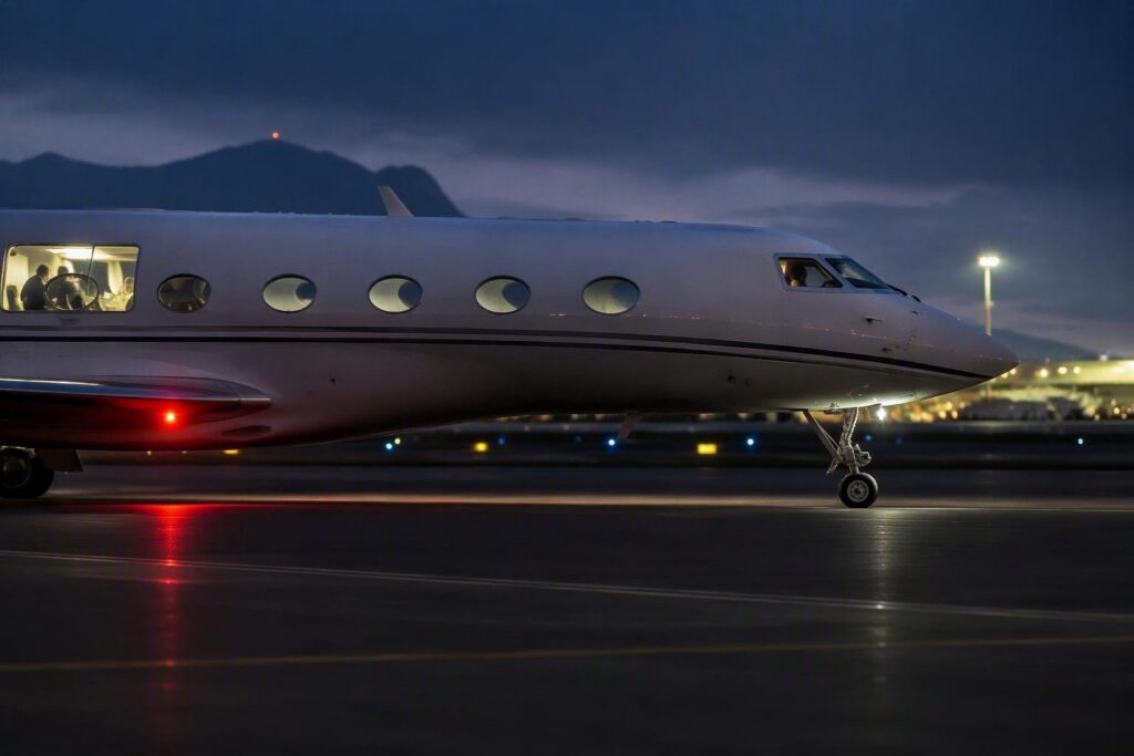 Trasporto sanitario urgente: anziano trasferito con Gulfstream G-650