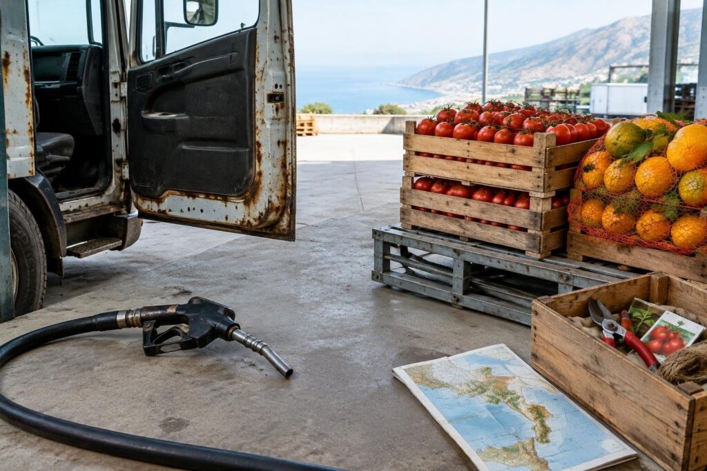 Fermo regionale in Calabria: 15 presidi dei tir fino al 20 ottobre
