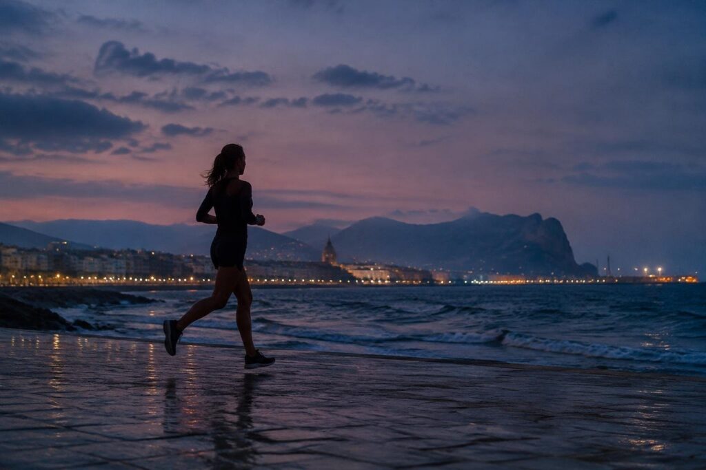 Guida ai migliori tratti running sul mare di Palermo