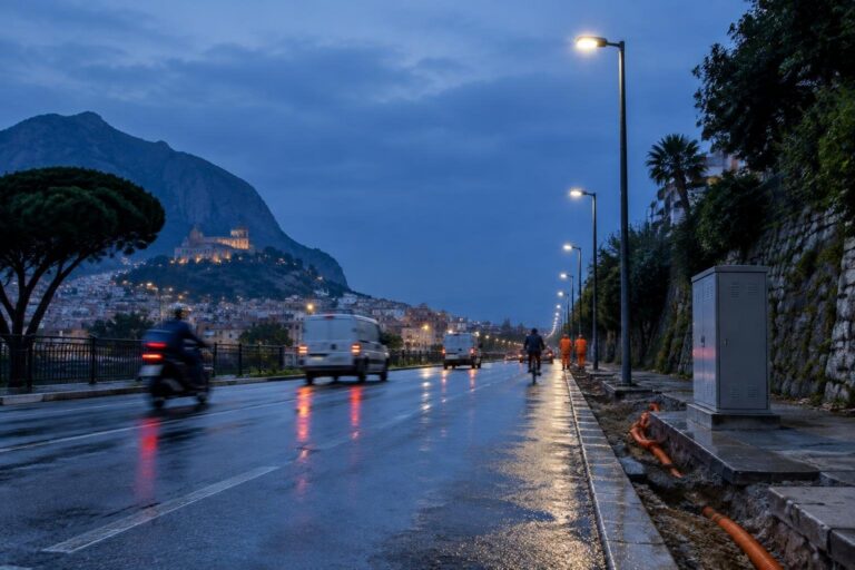 Illuminazione a LED in via Strada Ferrata: intervento da 210mila euro