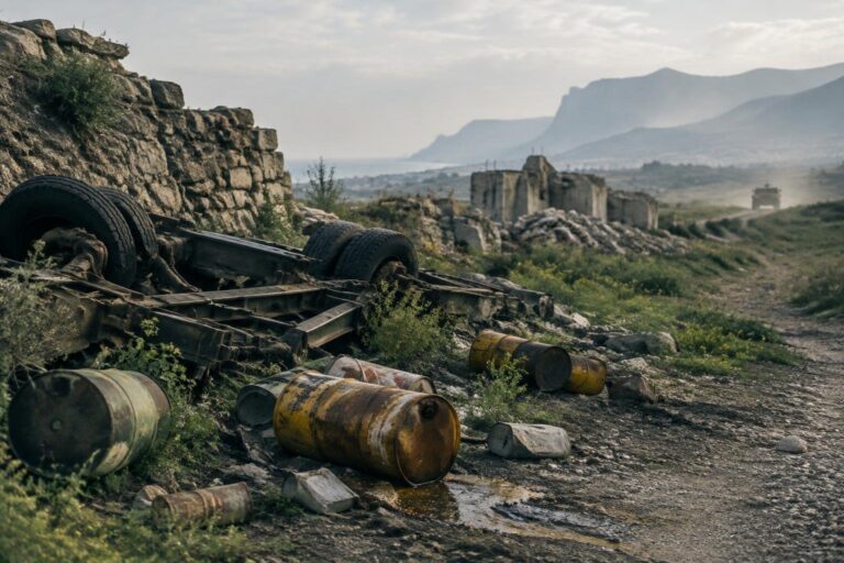 Indagine ambientale: dieci veicoli sequestrati e tre obblighi di dimora
