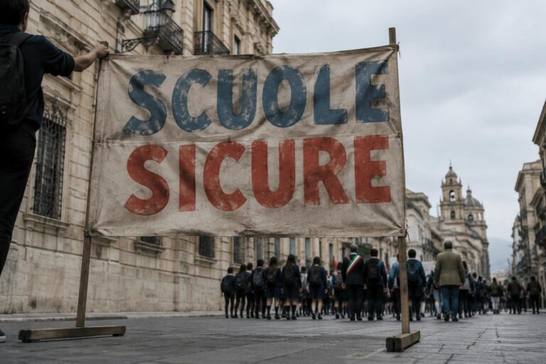 Manifestazione studentesca a Palermo per scuole sicure