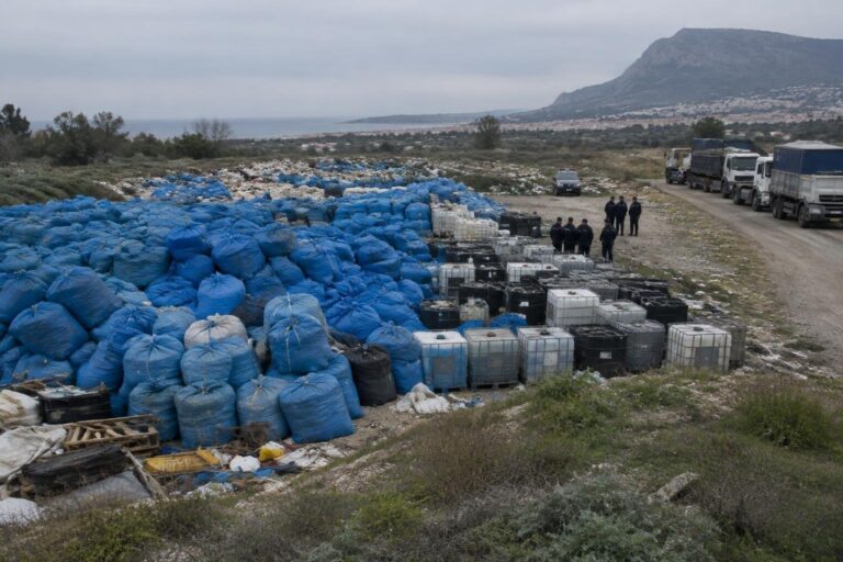 Operazione ambientale: 9 denunciati e sequestri per 5000 mq di rifiuti