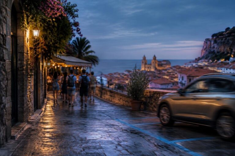 Organizzare una cena di gruppo a Cefalù: locale, parcheggio e menù