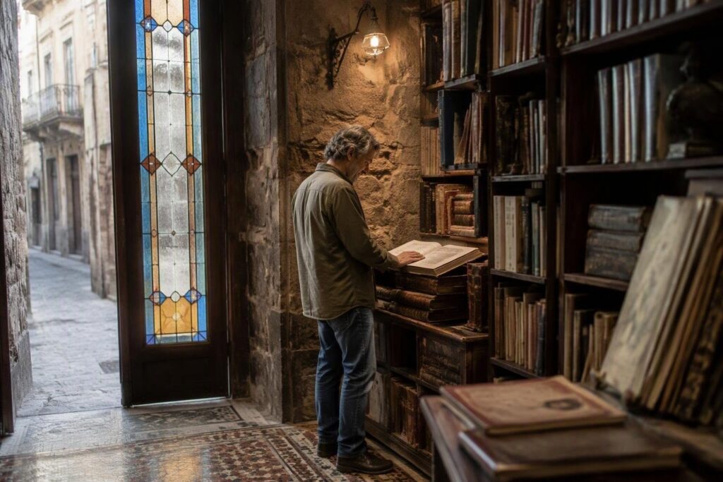 Osterie storiche e librerie indipendenti a Palermo