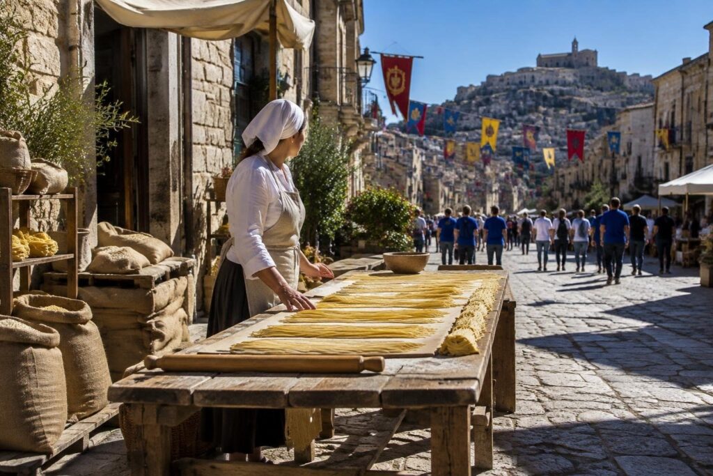 Pastificio etico L’Arte dei Primi conquista la Festa dei Sapori di Petralia