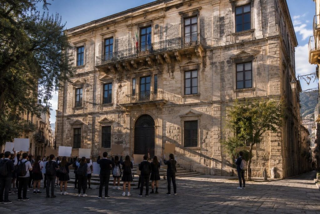Scuola di Monreale in emergenza: i ragazzi chiedono interventi