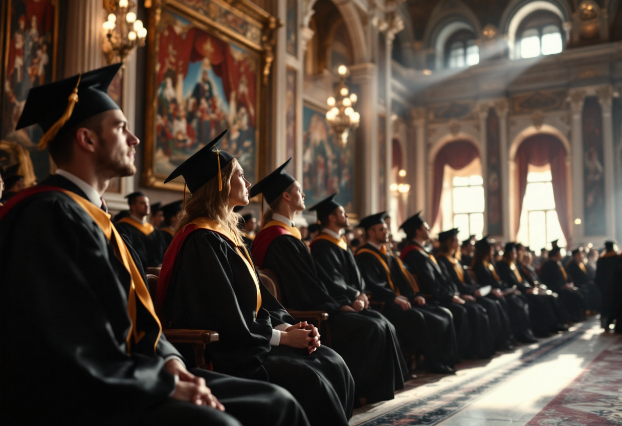 Ornella Vanoni riceve laurea dall'Università Statale di Milano