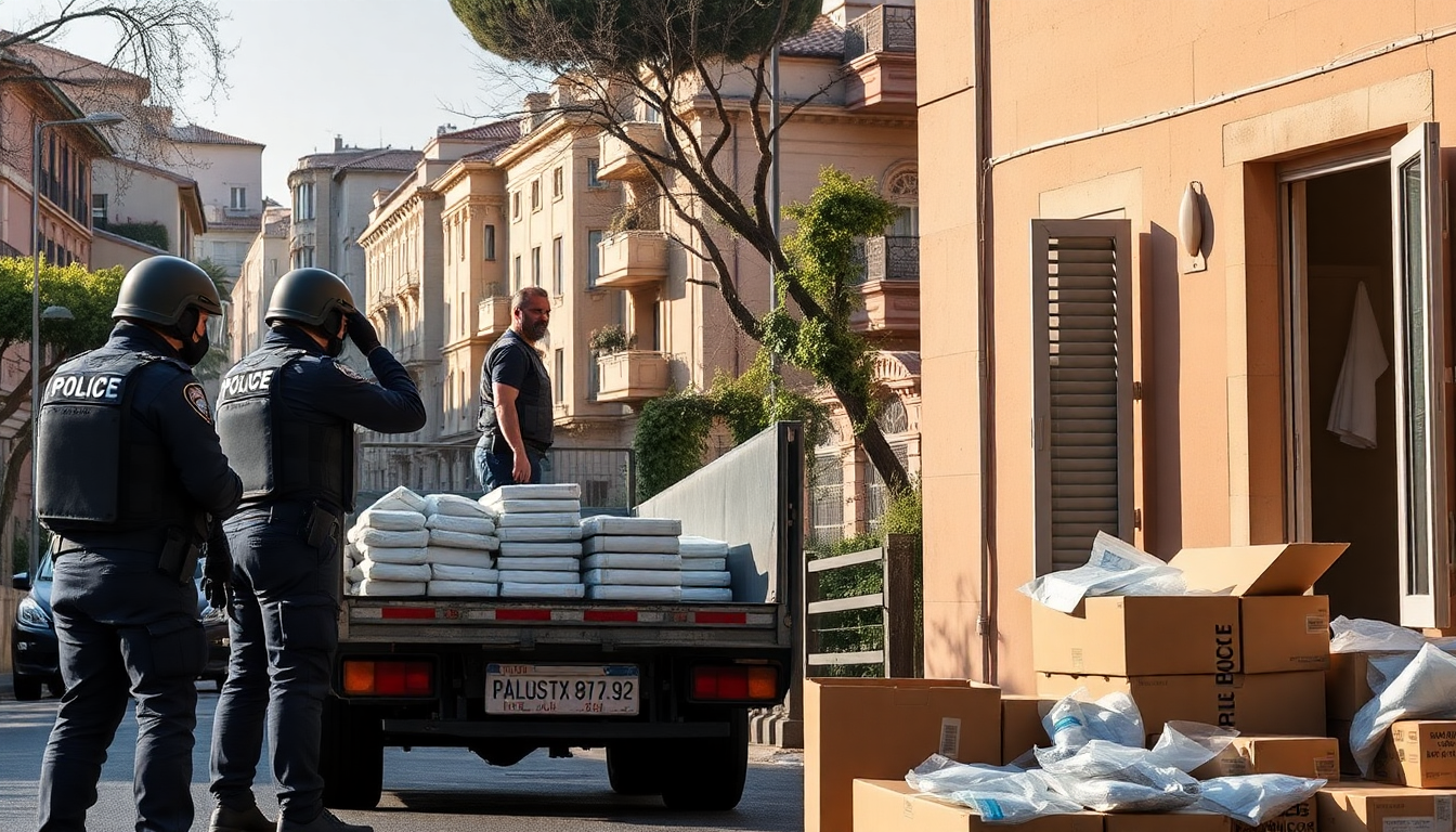 Duro colpo allo spaccio: arresti e sequestri di droga nella capitale