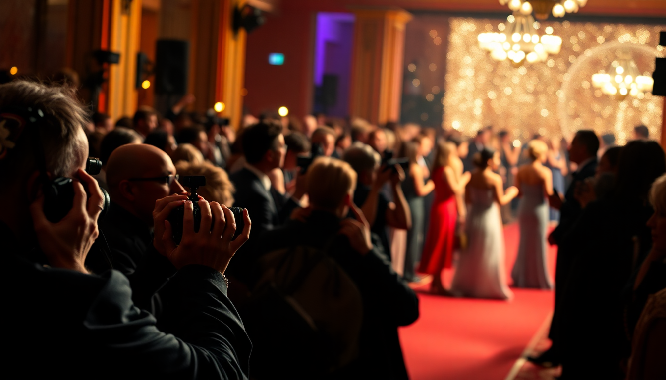 Il mondo scintillante di gossip e celebrità