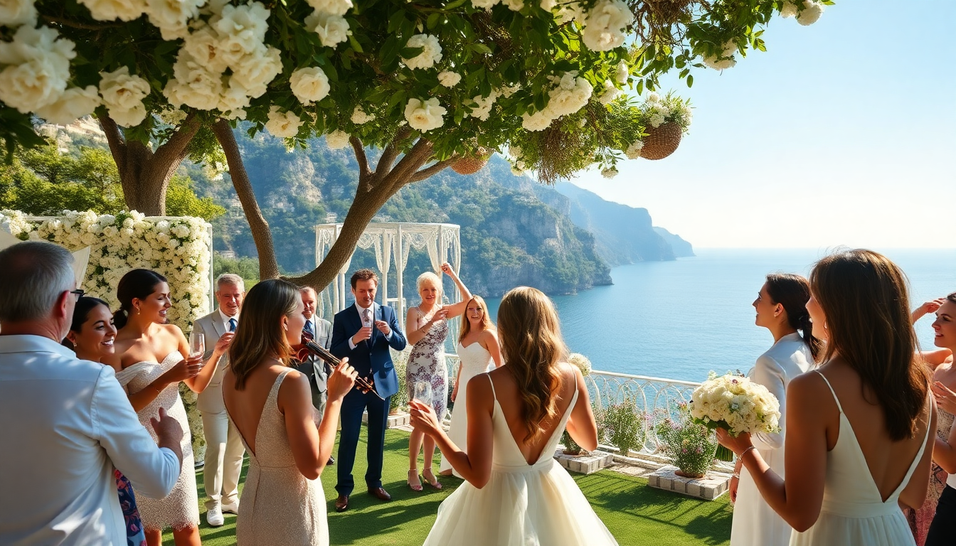Claudia Ruffo e Rocco Pierri: un matrimonio da sogno a Capri