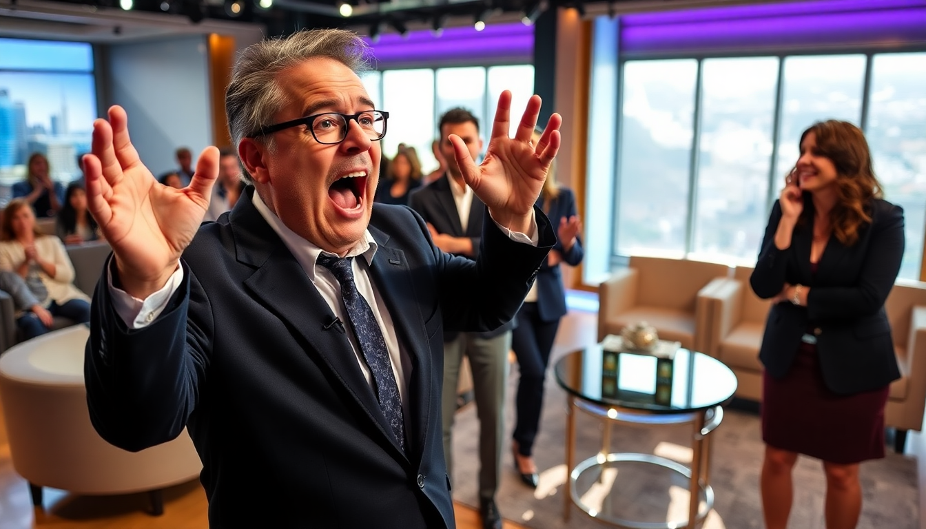 Giancarlo Magalli sorprende a La Volta Buona con battute provocatorie